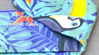 حوله ساحلی سفارشی نرم با دوام و بدون شن و ماسه