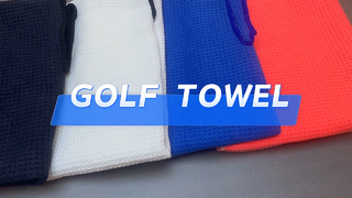 لوگوی سفارشی حوله گلف میکروفایبر با کیفیت