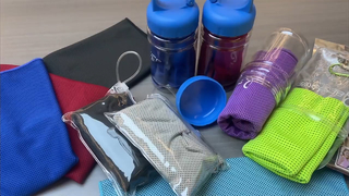 حوله خنک کننده میکروفیبر فوری خنک بمانید